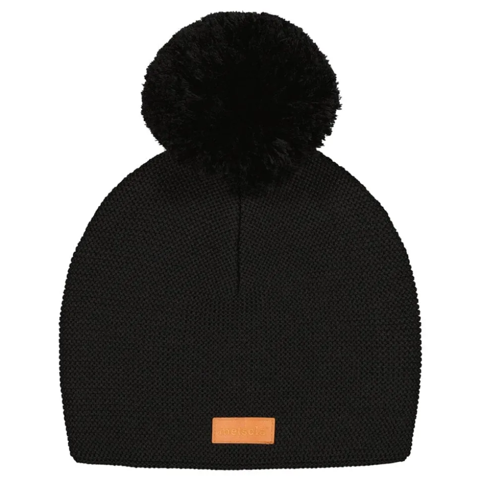 BUDDY BEANIE -MERINOVILLAPIPO | BLACK