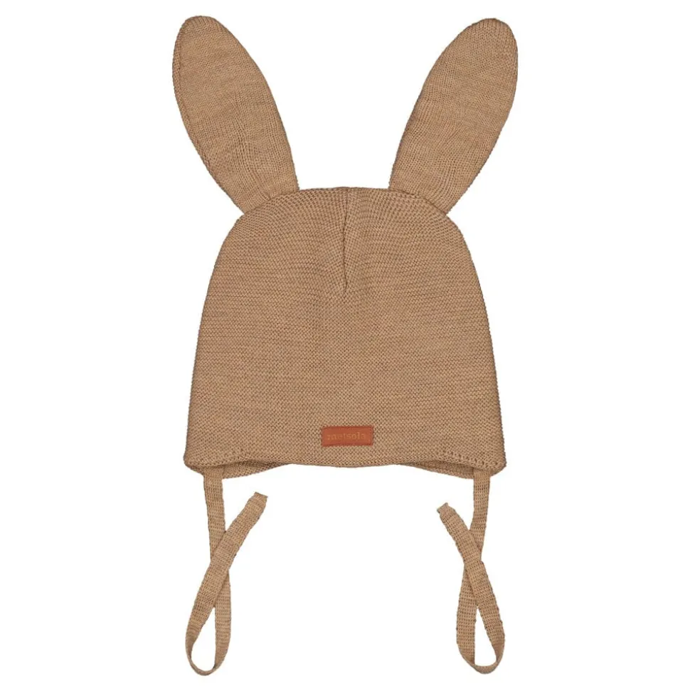 BUNNY HAT -MERINOVILLAPIPO | PEANUT BUTTER