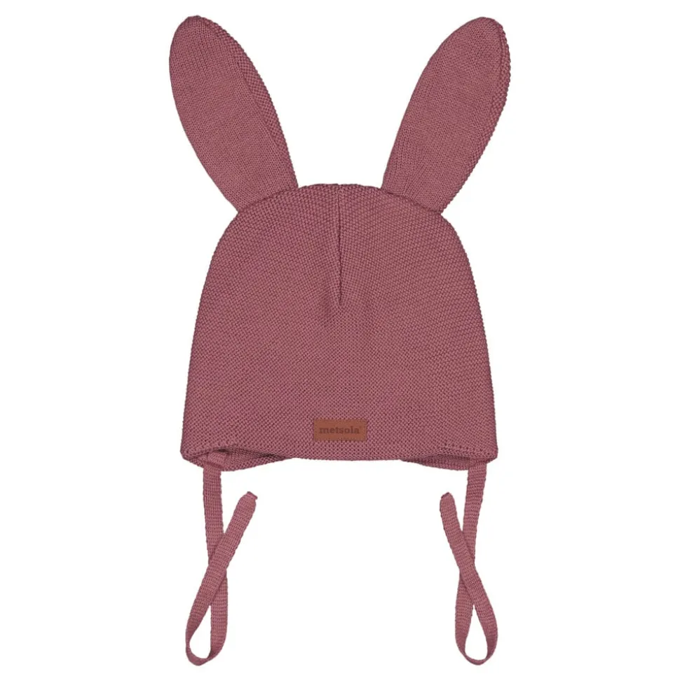 BUNNY HAT -MERINOVILLAPIPO | WILD ROSE