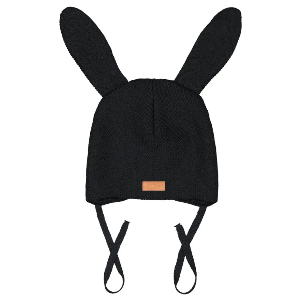 BUNNY HAT -MERINOVILLAPIPO | BLACK