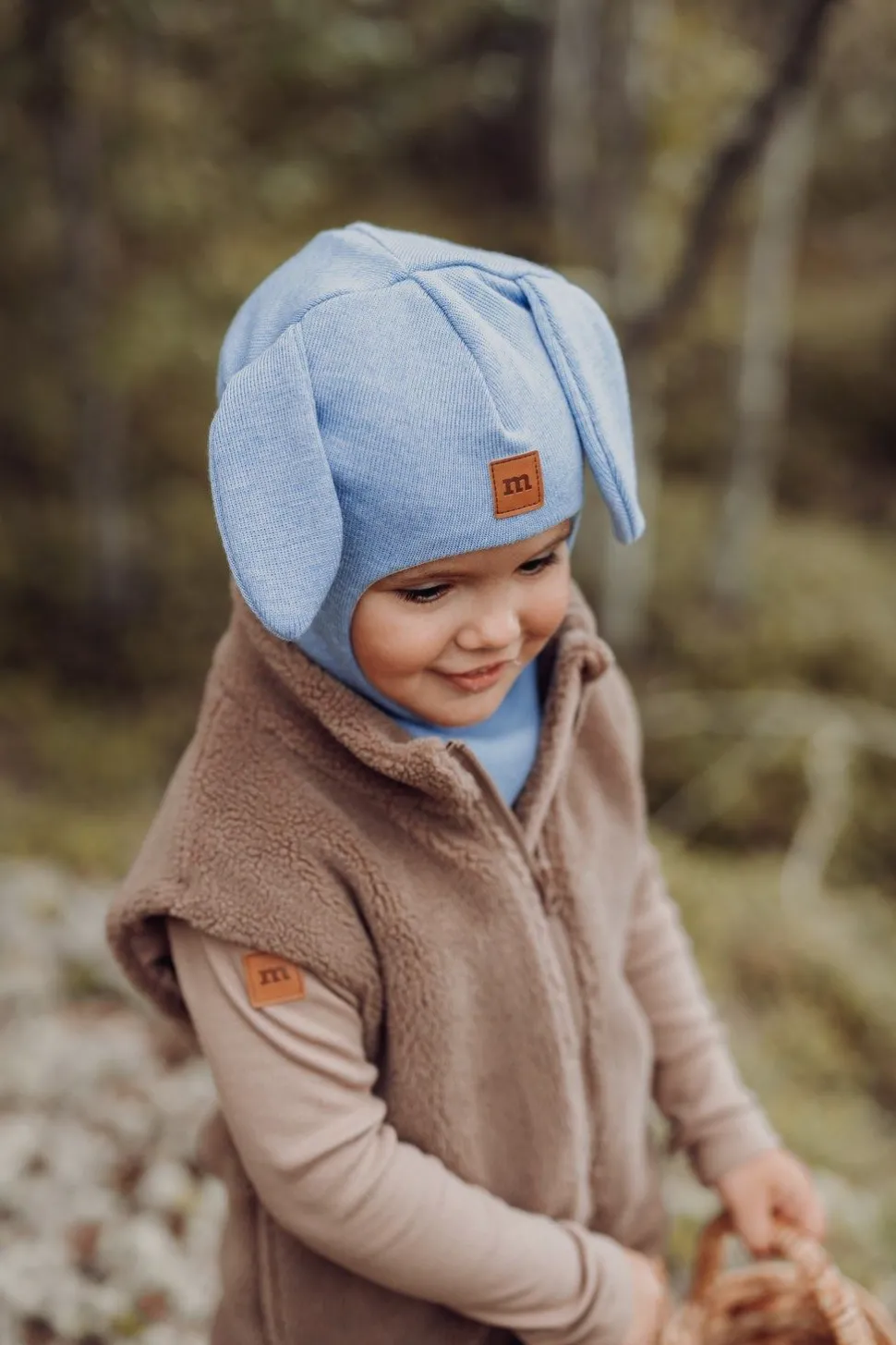 BUNNY HELMET -MERINOVILLA KYPÄRÄMYSSY | SKY