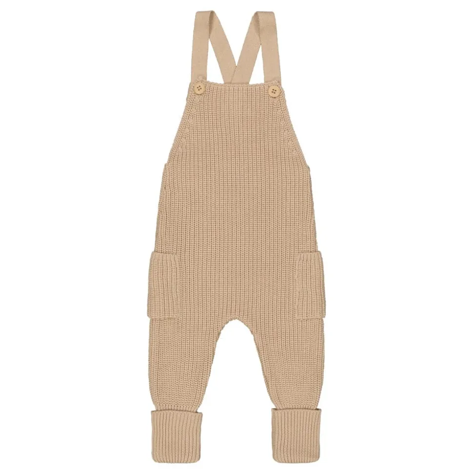 COTTON KNIT DUNGAREES -LAPPUHAALARI | MOONLIGHT