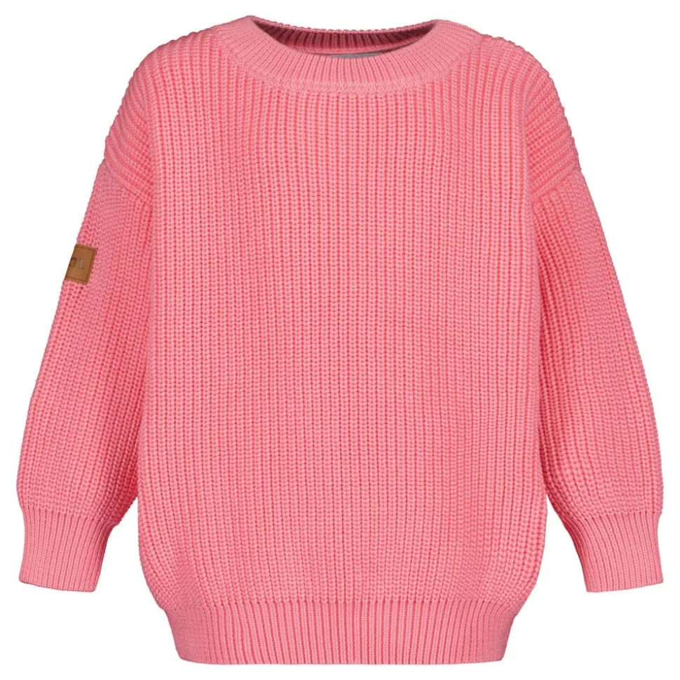 COTTON KNIT JUMPER -LASTEN NEULEPAITA | SPACE PINK