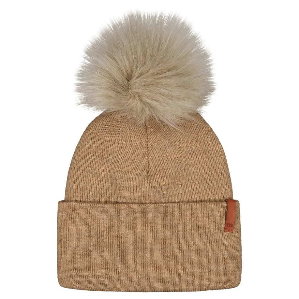 CRYSTAL BEANIE -MERINOVILLAPIPO | PEANUT BUTTER