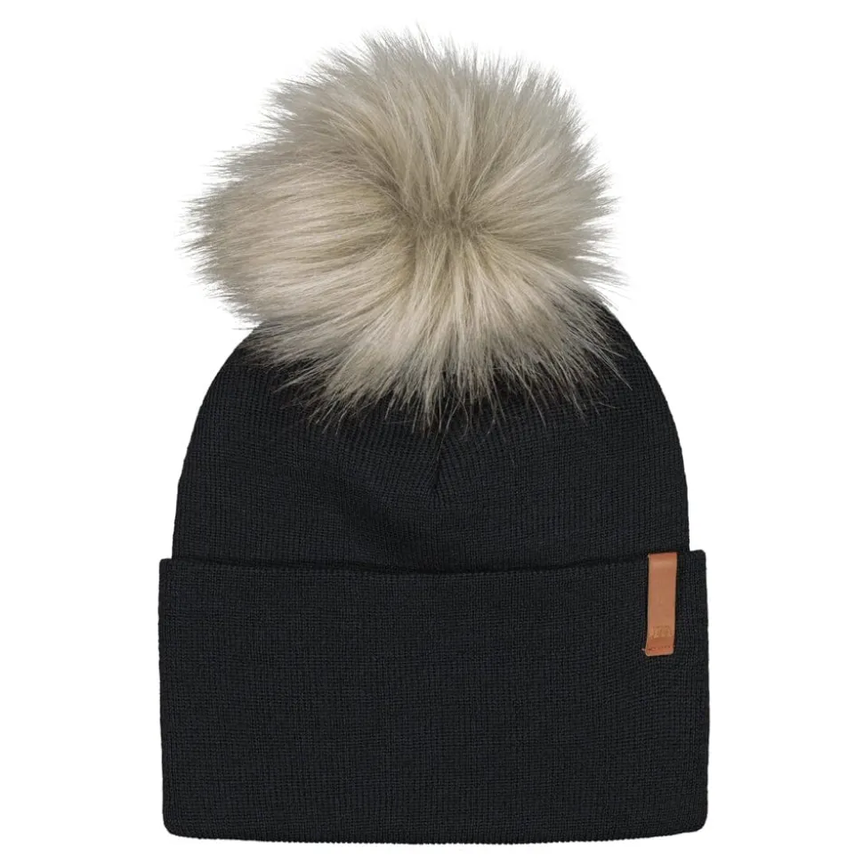 CRYSTAL BEANIE -MERINOVILLAPIPO | BLACK