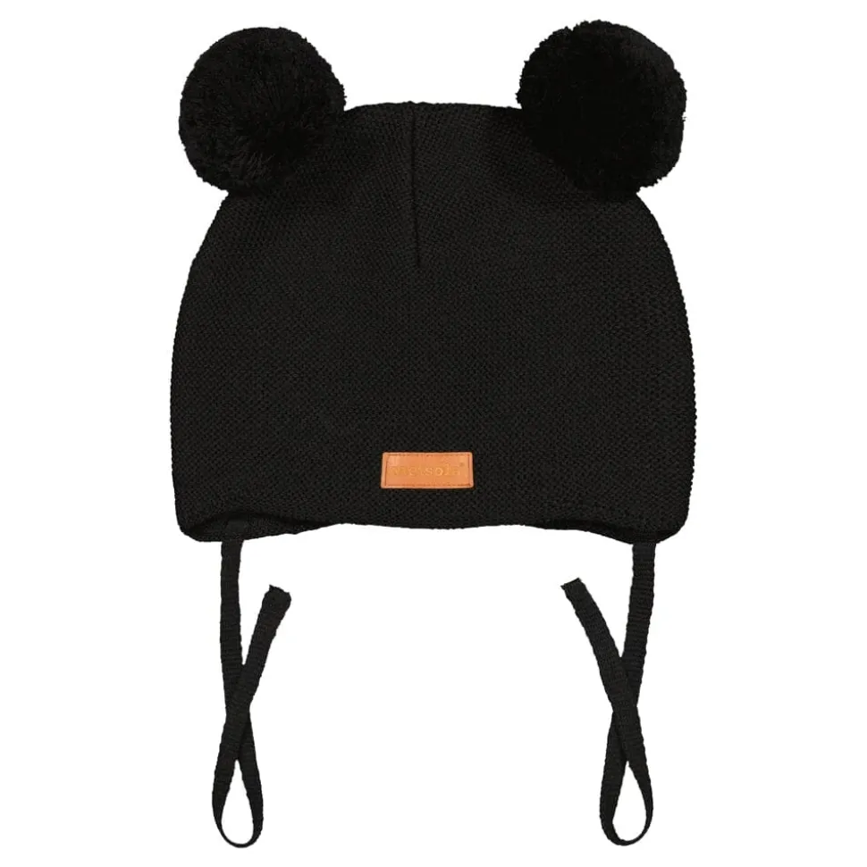 CUTIE HAT -MERINOVILLAPIPO | BLACK