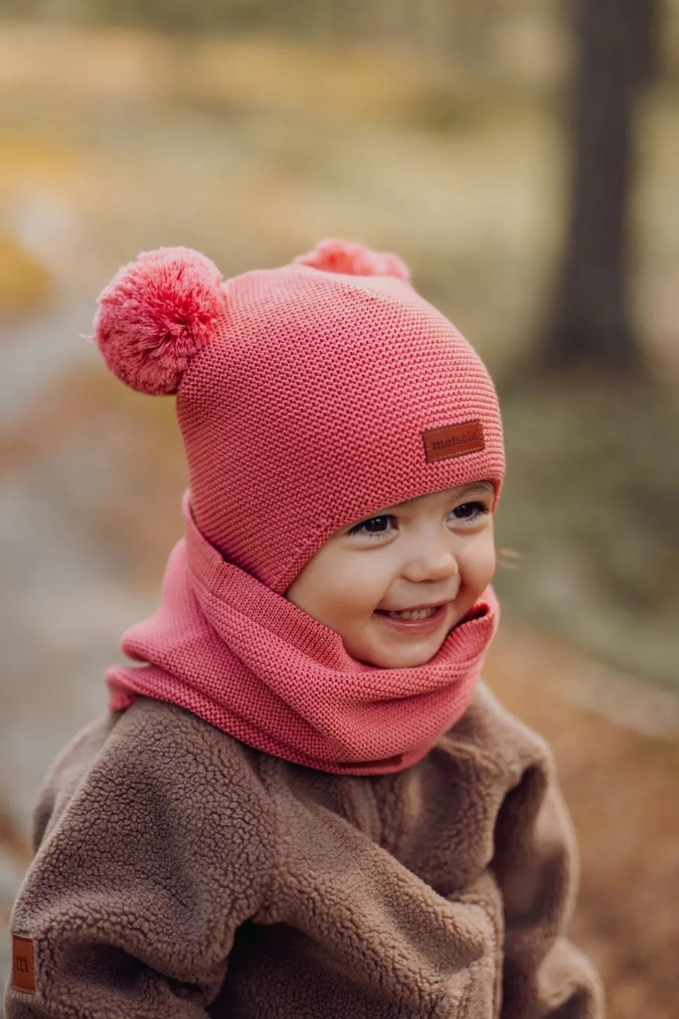 CUTIE HAT -MERINOVILLAPIPO | RASPBERRY
