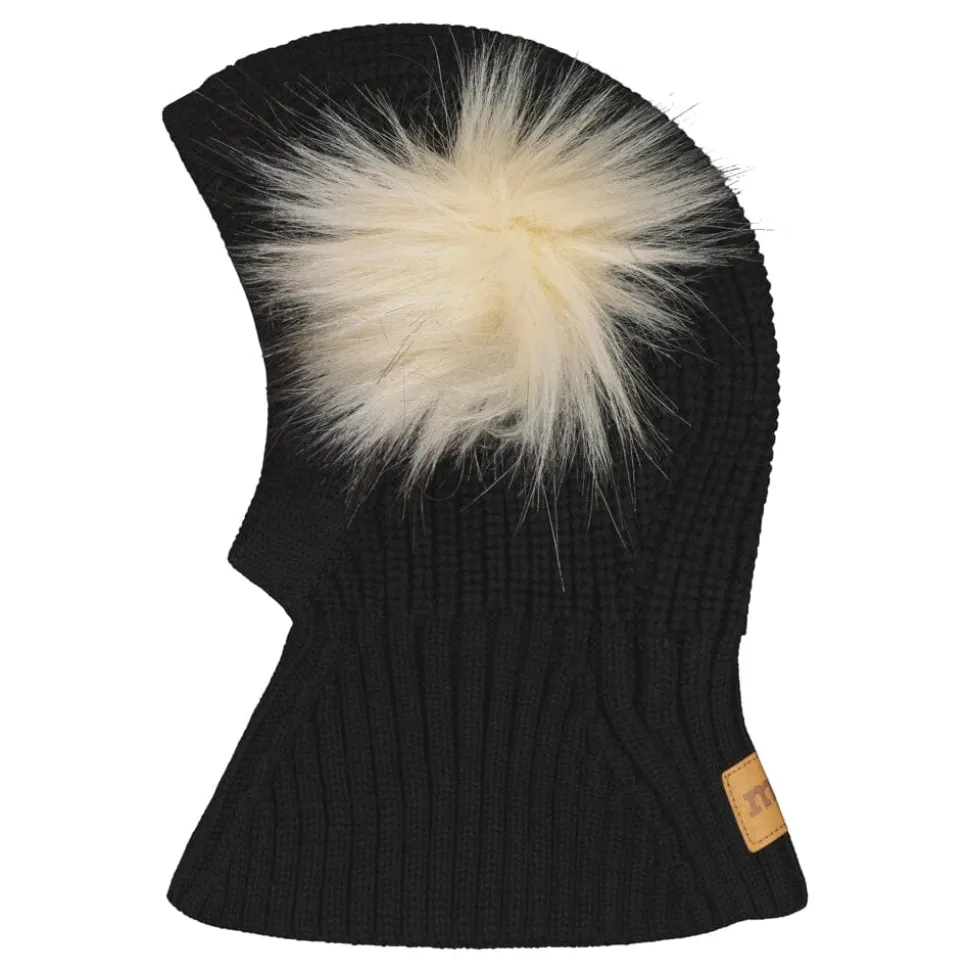 DOUBLE POM POM -KYPÄRÄMYSSY, MERINOVILLA | BLACK
