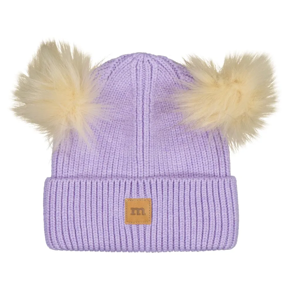 DOUBLE POM POM -MERINOVILLAPIPO | ICY LILAC