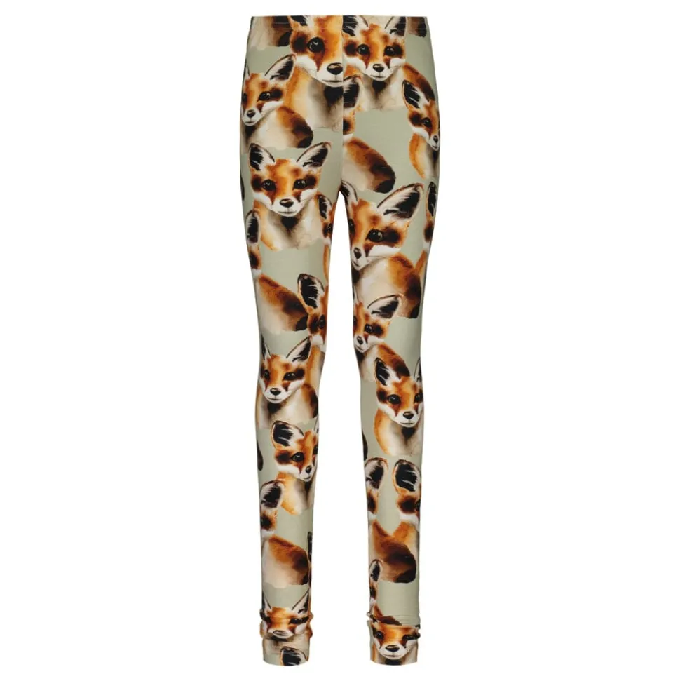 FOX GREEN -LEGGINGSIT