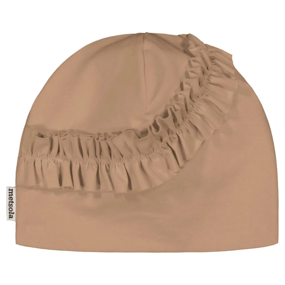 FRILLA BEANIE -PIPO | SAND