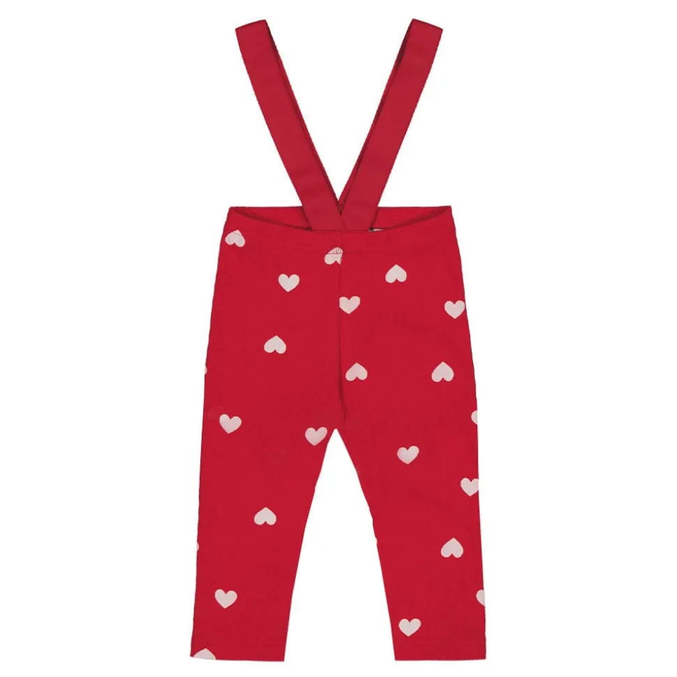 HEART SONG RIB BRACE PANTS -HENKSELIHOUSUT | POPPY