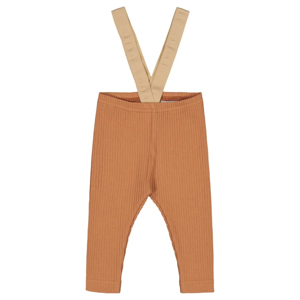 HEAVY RIB BRACE PANTS -HENKSELIHOUSUT | PEANUT