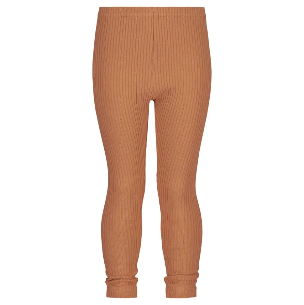 HEAVY RIB -LEGGINGSIT | PEANUT