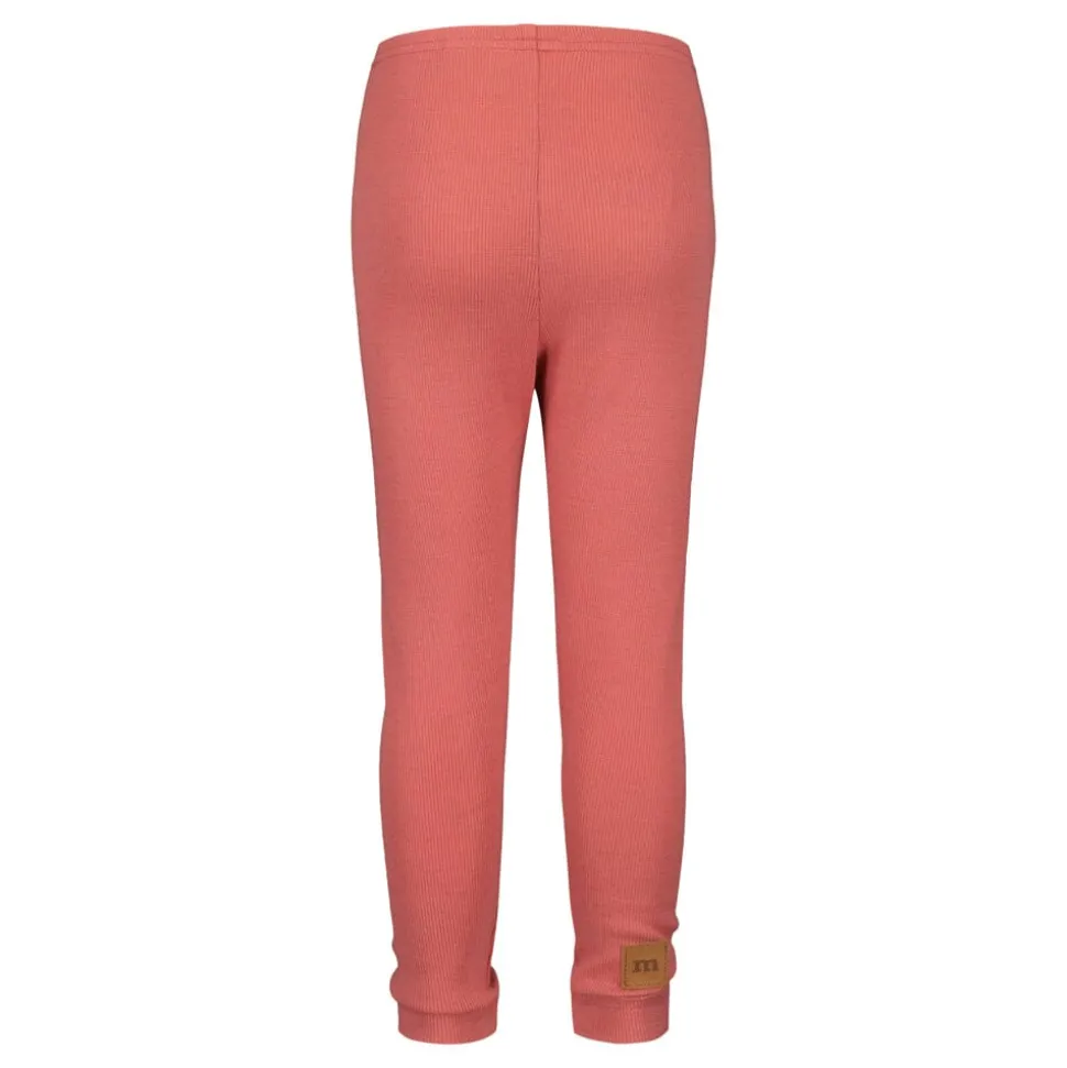 MERINO RIB -MERINOVILLA LEGGINGSIT | RASPBERRY