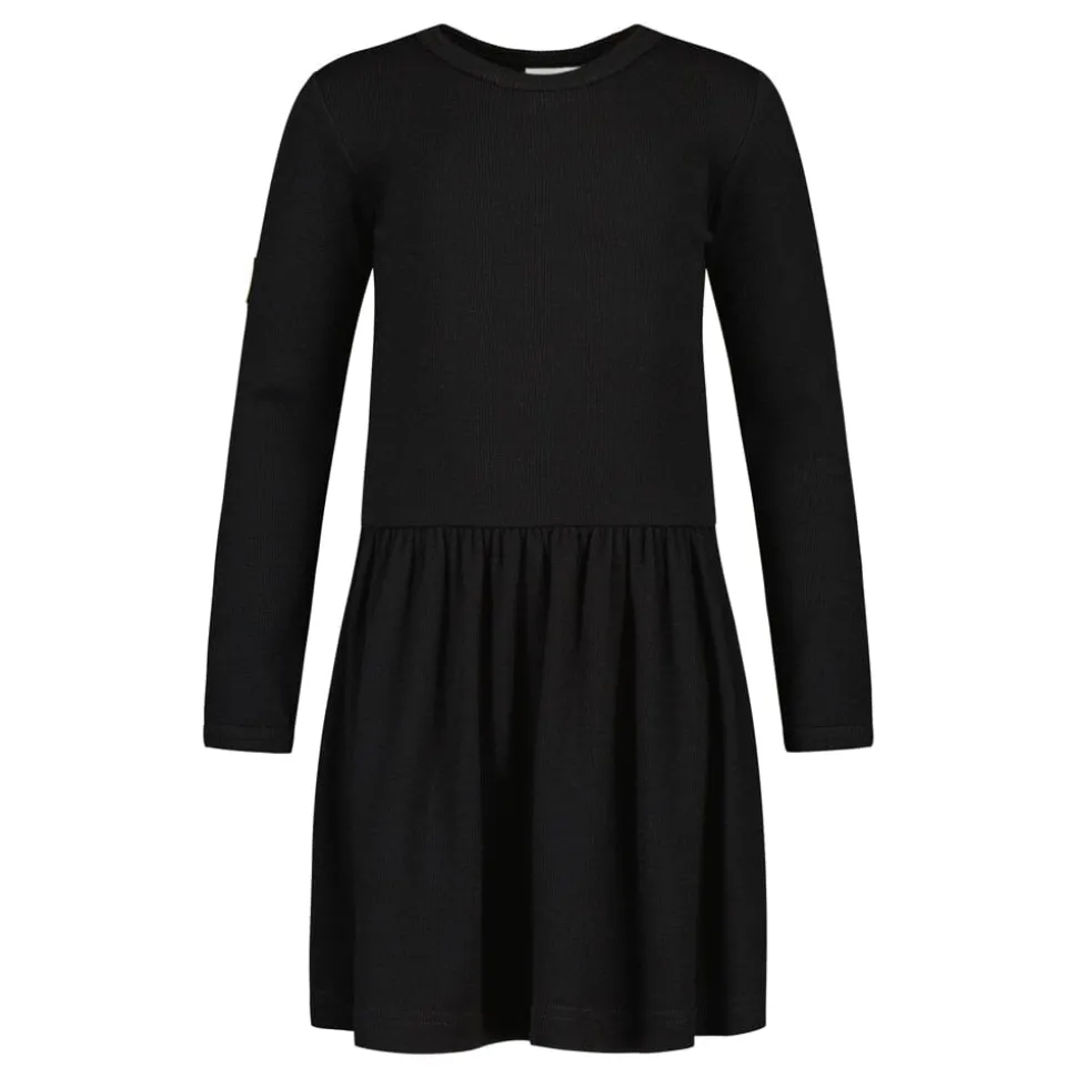 MERINO RIB -MERINOVILLAMEKKO | BLACK