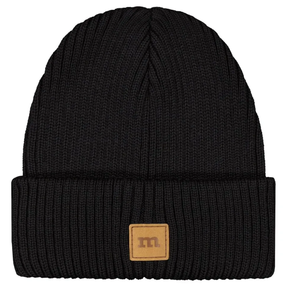 ONE COLOUR BEANIE -MERINOVILLAPIPO | BLACK