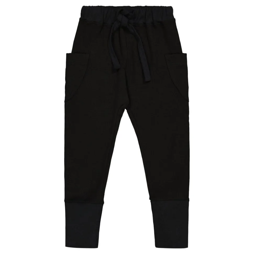 POCKET PANTS -HOUSUT | BLACK