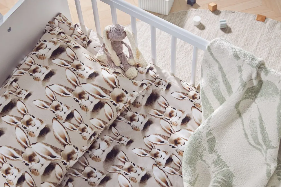 PUPUNEN-TORKKUPEITTO | SAGE / NATURAL WHITE