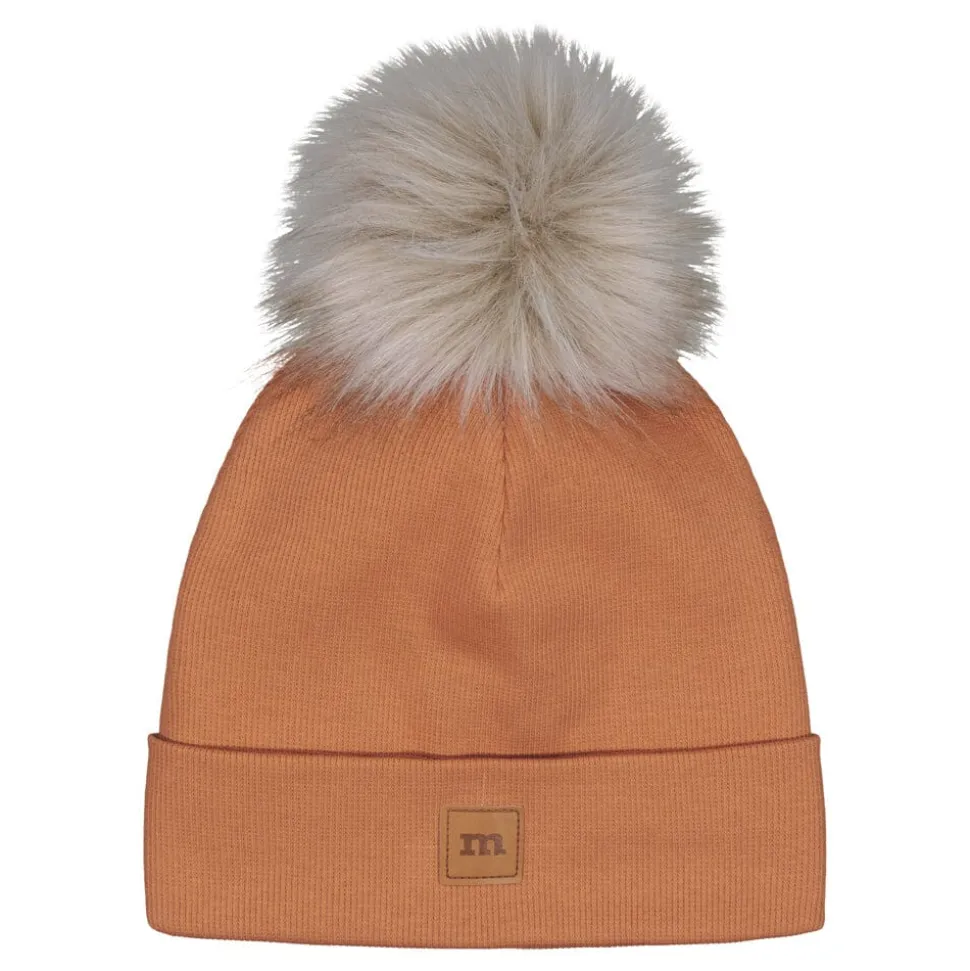 RIB BEANIE -TUPSUPIPO | PEANUT