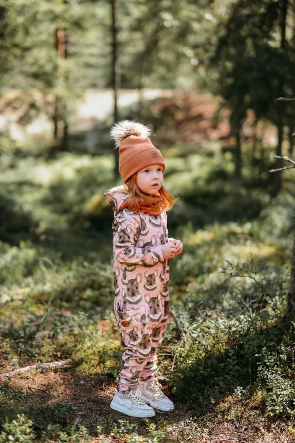 RIB BEANIE -TUPSUPIPO | PEANUT