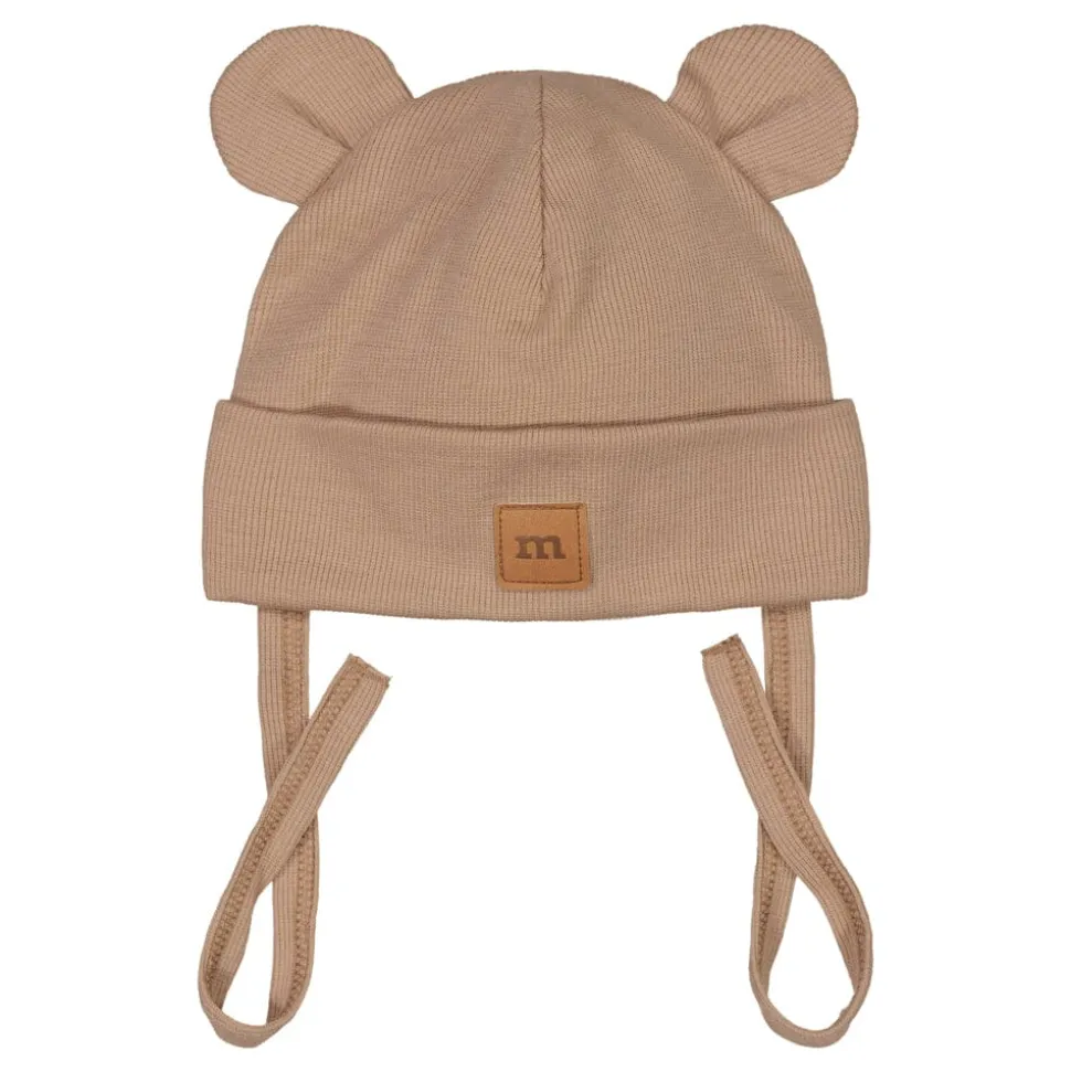 RIB BEAR BABY BEANIE -MERINOVILLAPIPO | MUDDY BOOTS