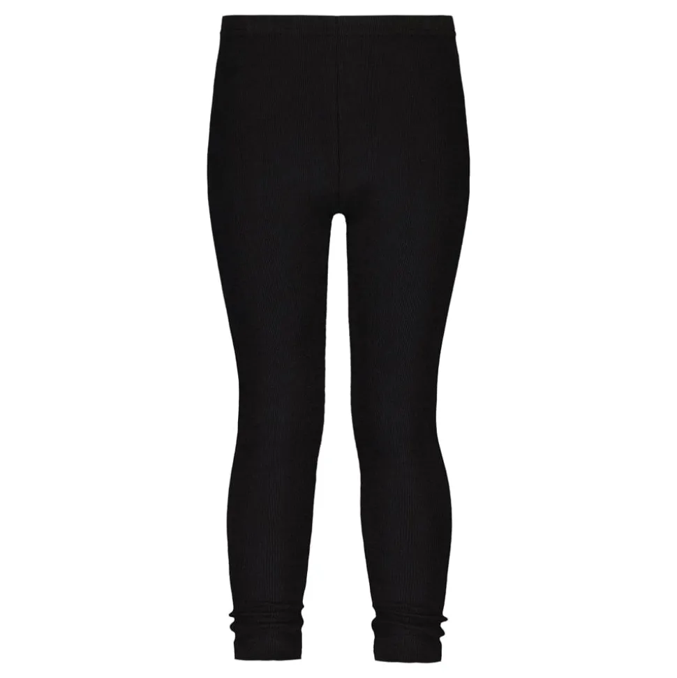 RIB-LEGGINGSIT | BLACK