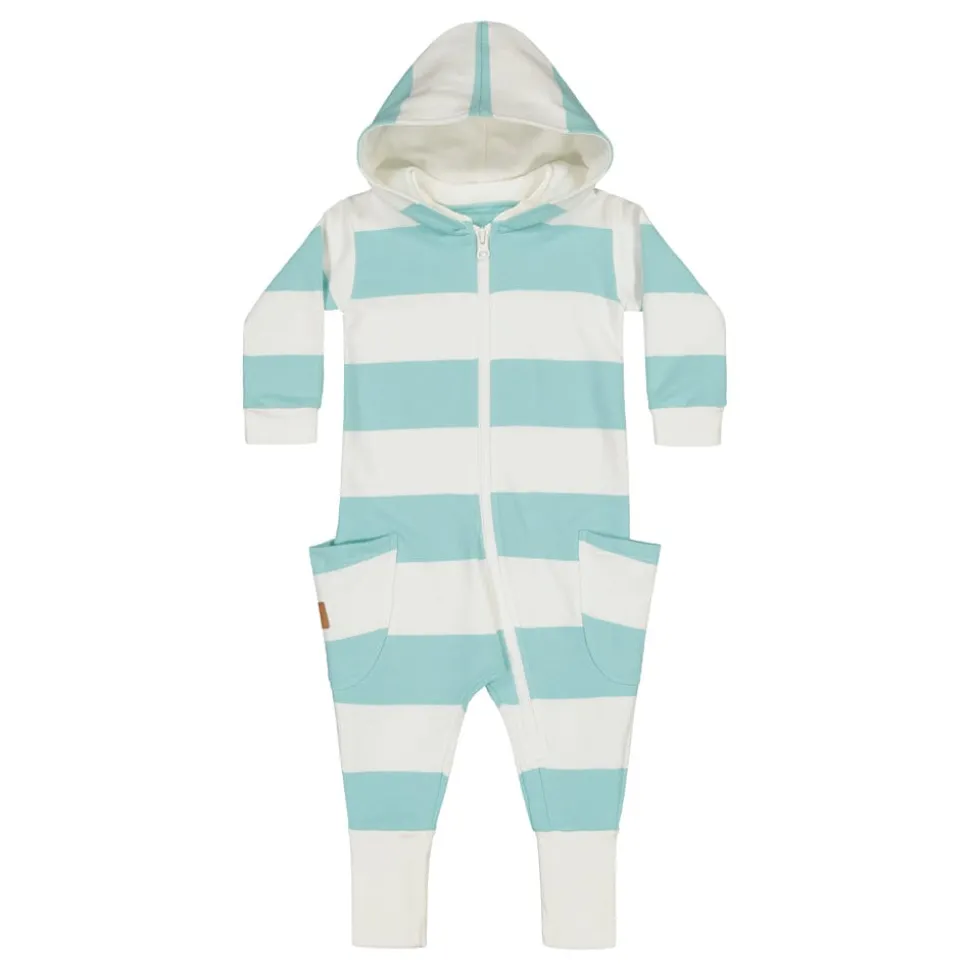 STRIPED JUMPSUIT | OCEAN/VANILLA