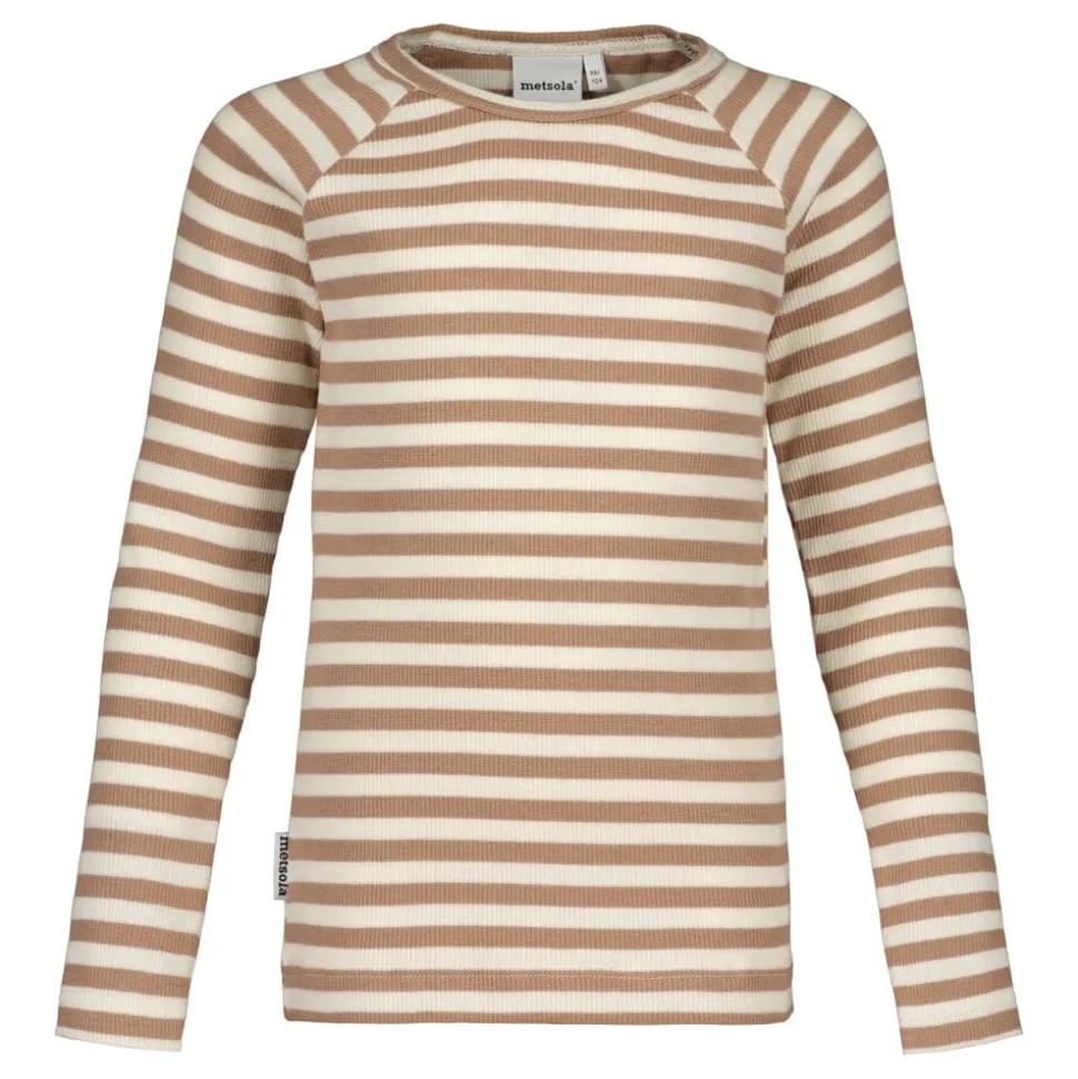STRIPED RIB -PAITA | MUDDY BOOTS/CREAMY