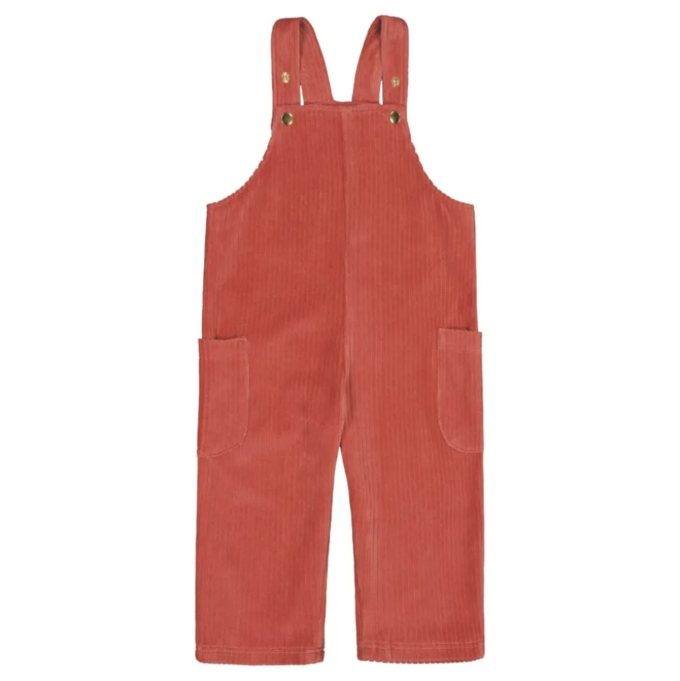 VELOUR OVERALLS -LAPPUHAALARI | RASPBERRY